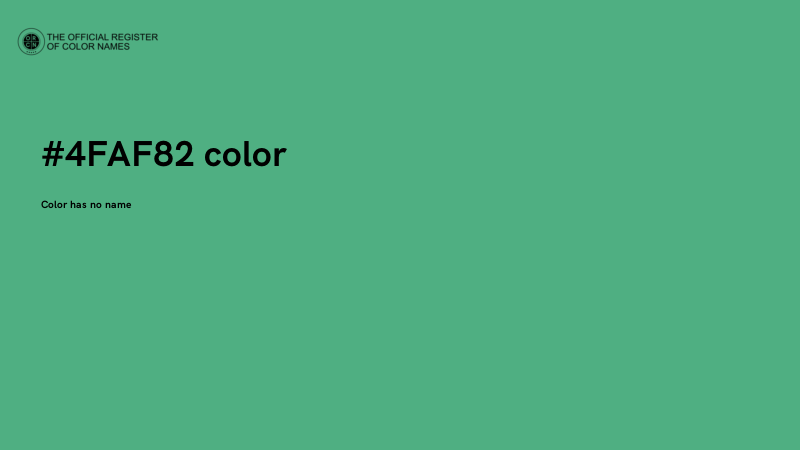 #4FAF82 color image