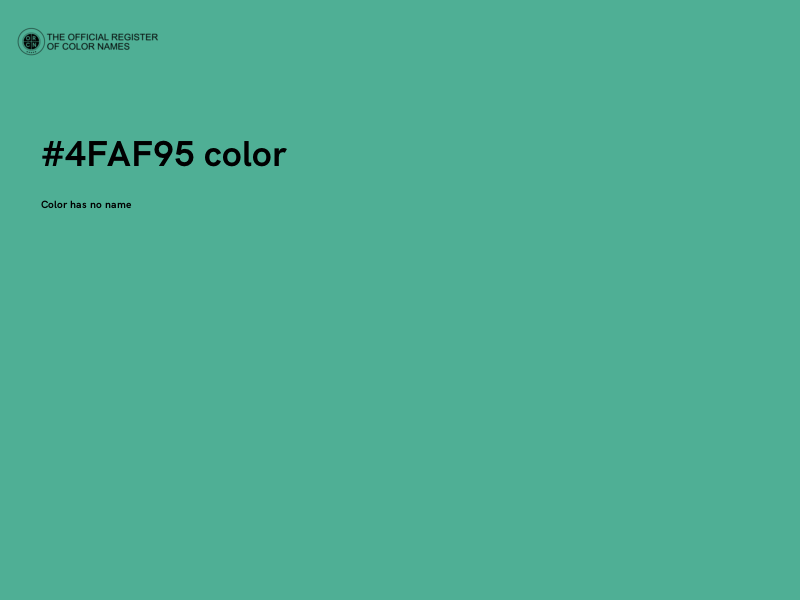 #4FAF95 color image