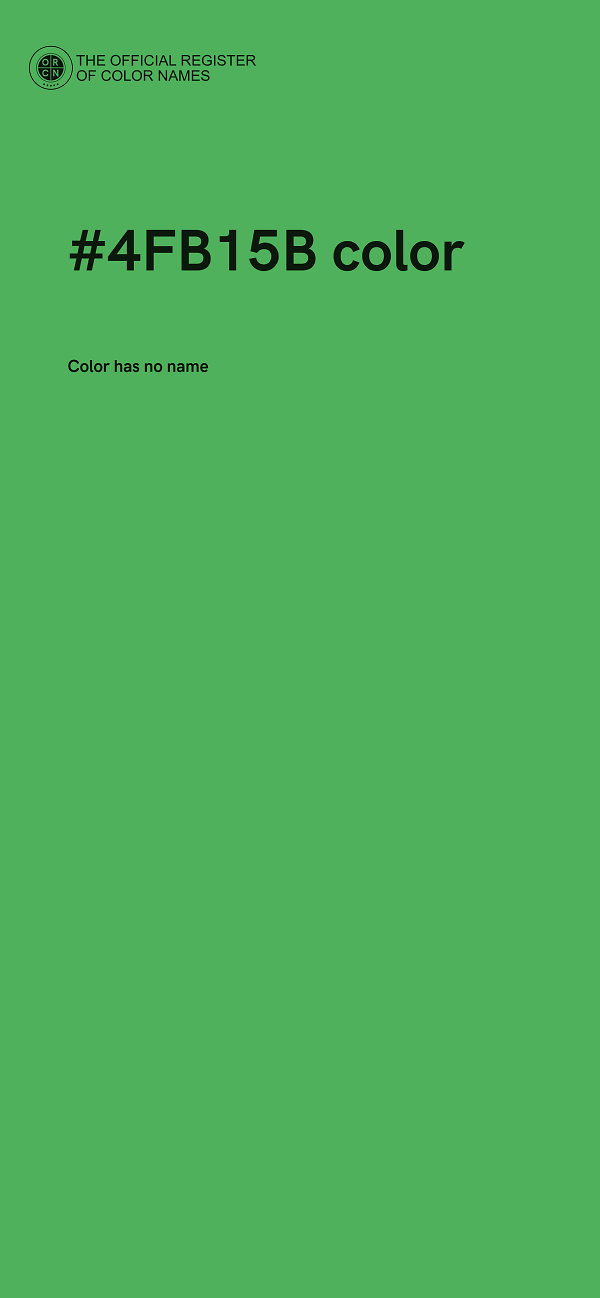 #4FB15B color image
