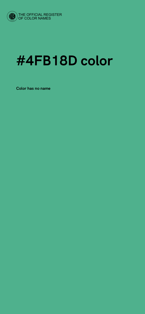 #4FB18D color image