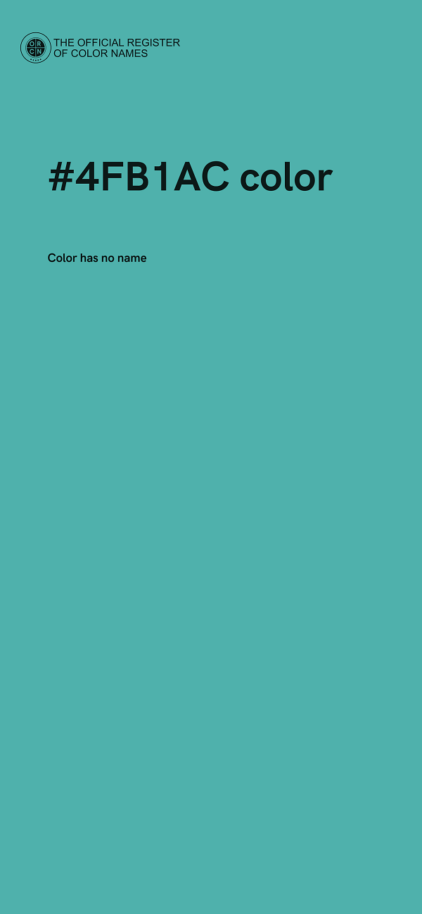#4FB1AC color image