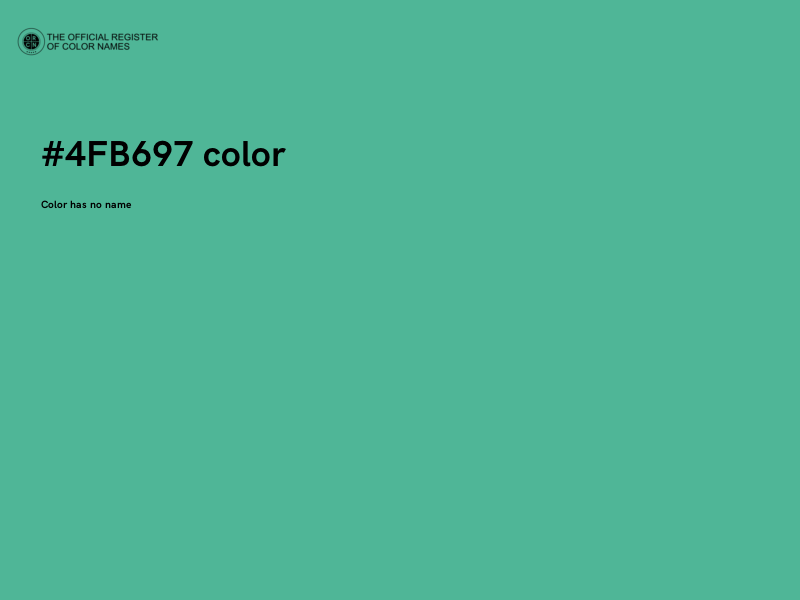 #4FB697 color image