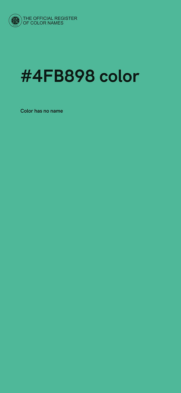 #4FB898 color image