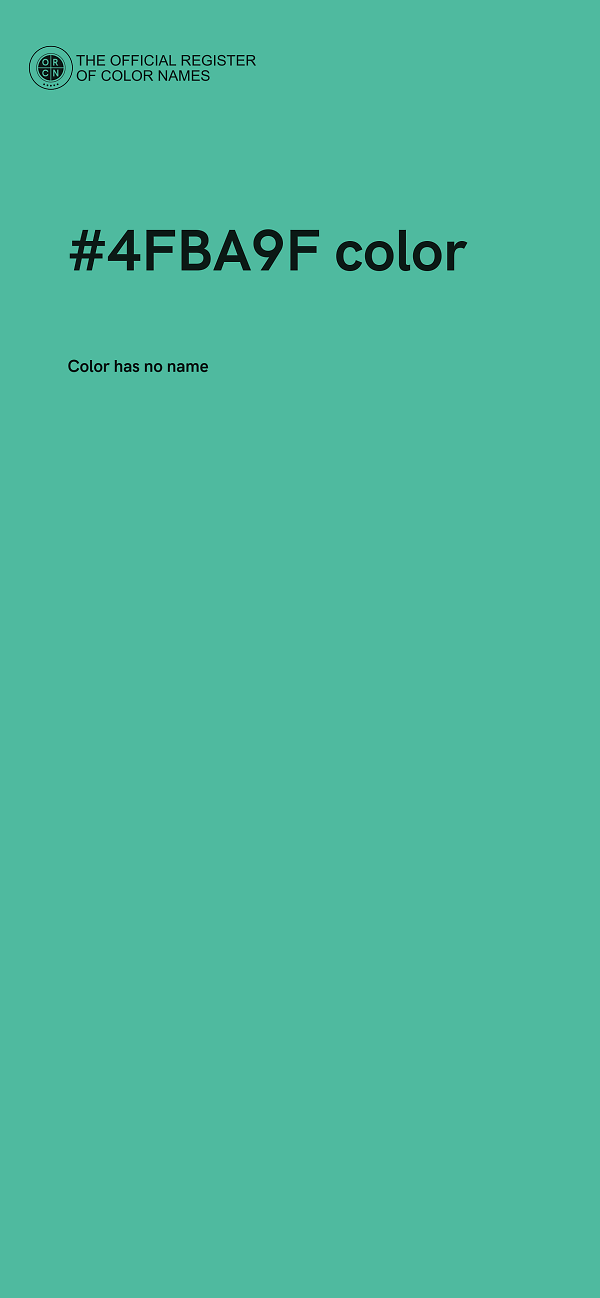 #4FBA9F color image