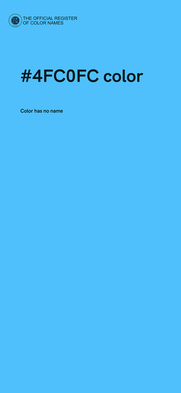 #4FC0FC color image