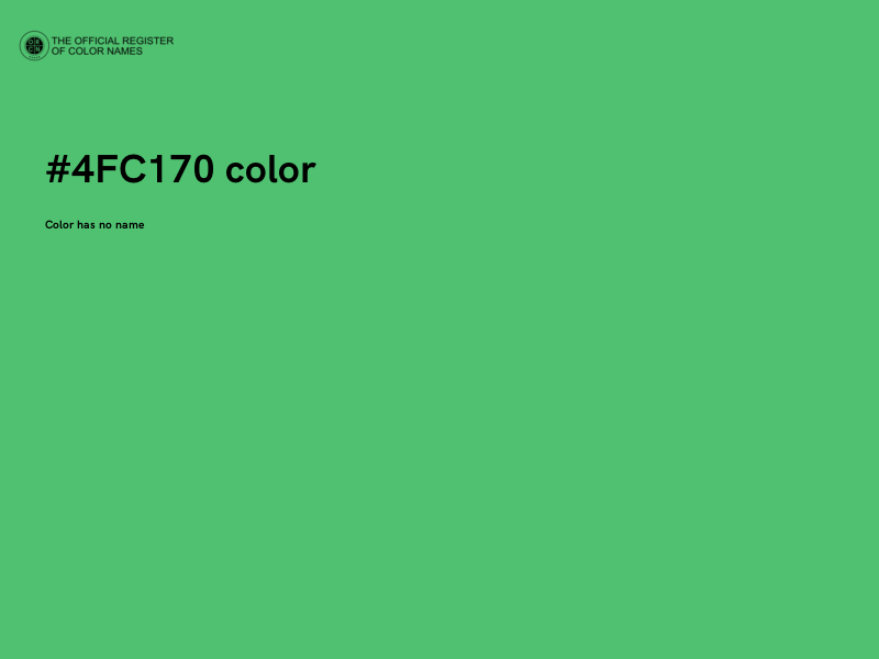 #4FC170 color image