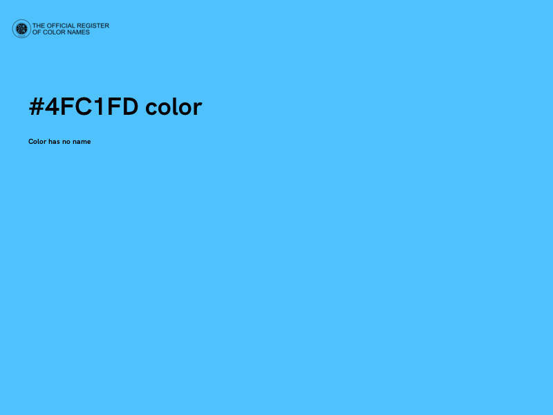 #4FC1FD color image