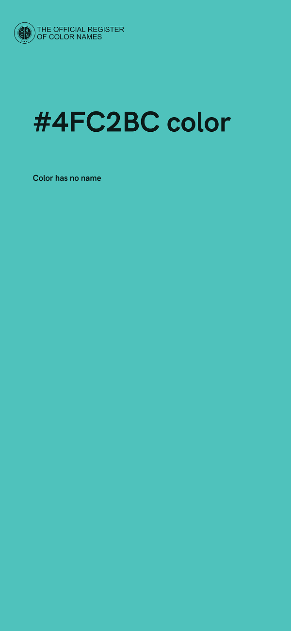 #4FC2BC color image