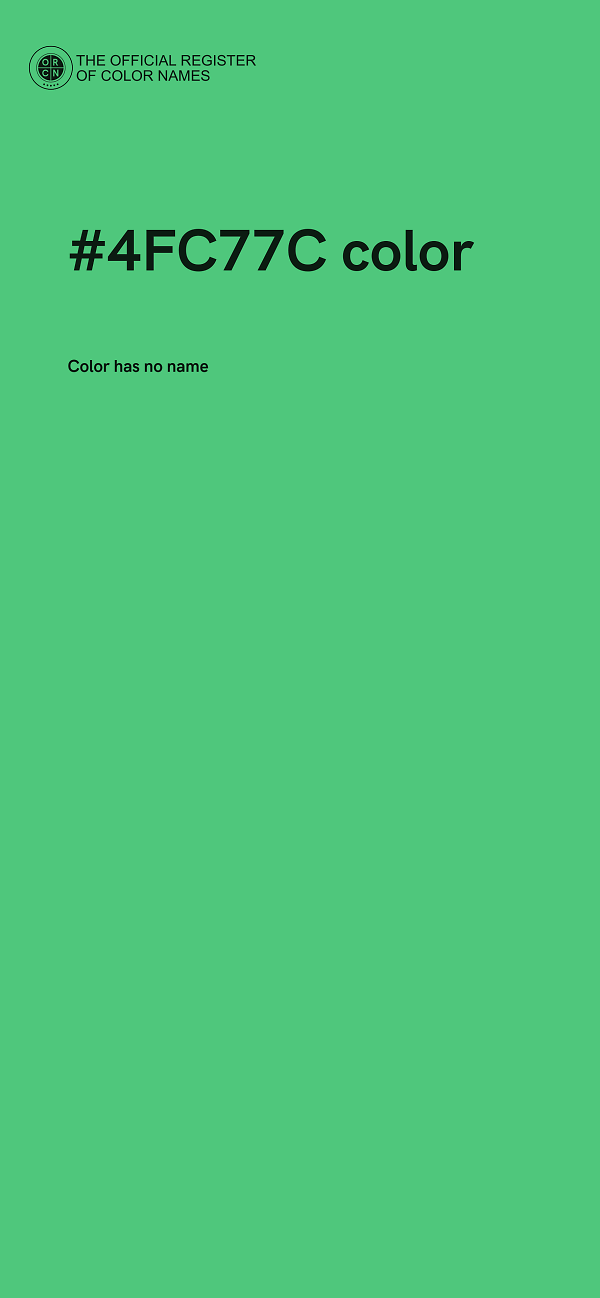 #4FC77C color image