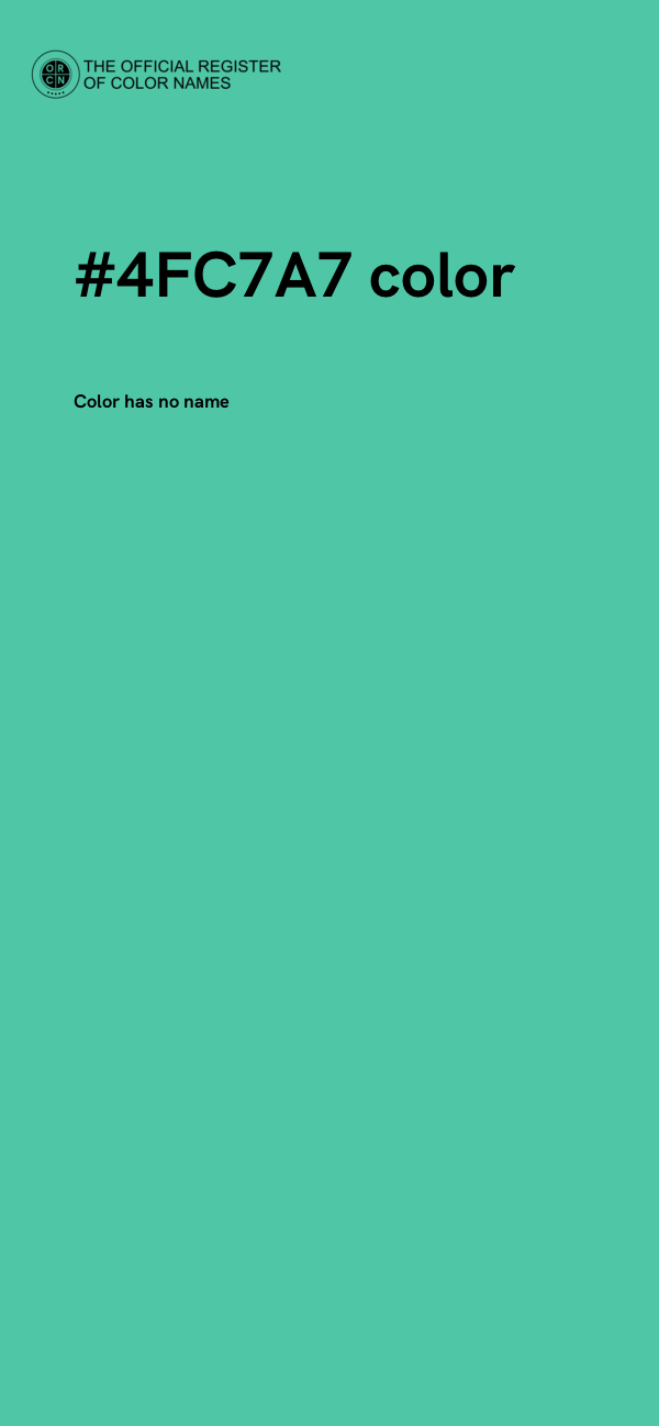 #4FC7A7 color image