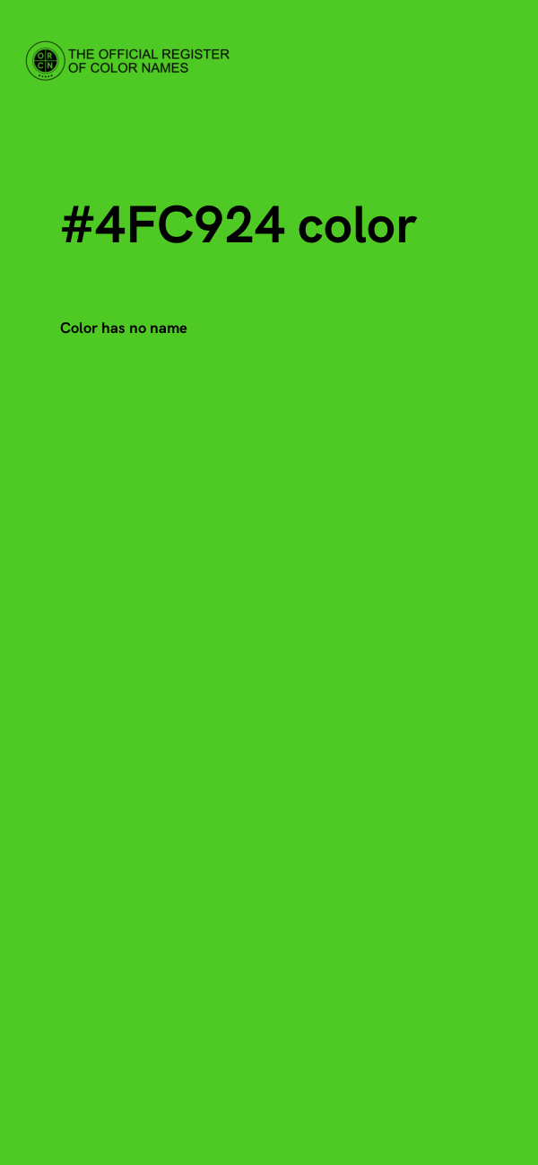 #4FC924 color image
