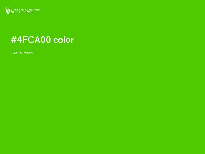 #4FCA00 color image