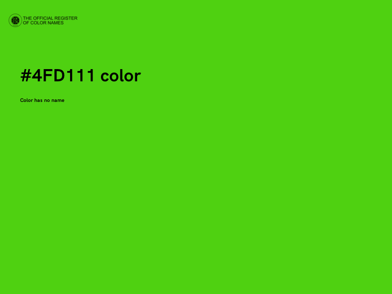 #4FD111 color image