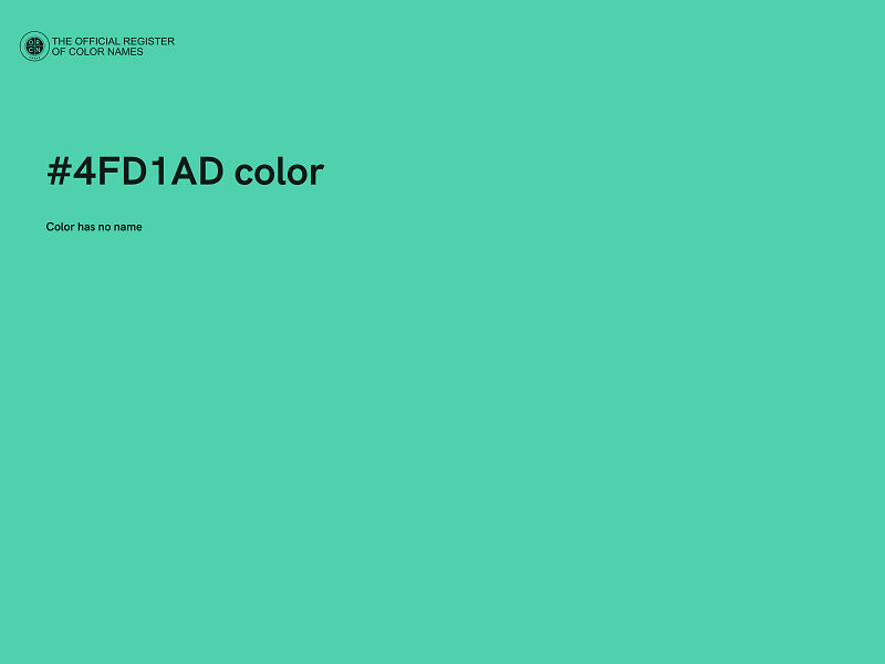 #4FD1AD color image