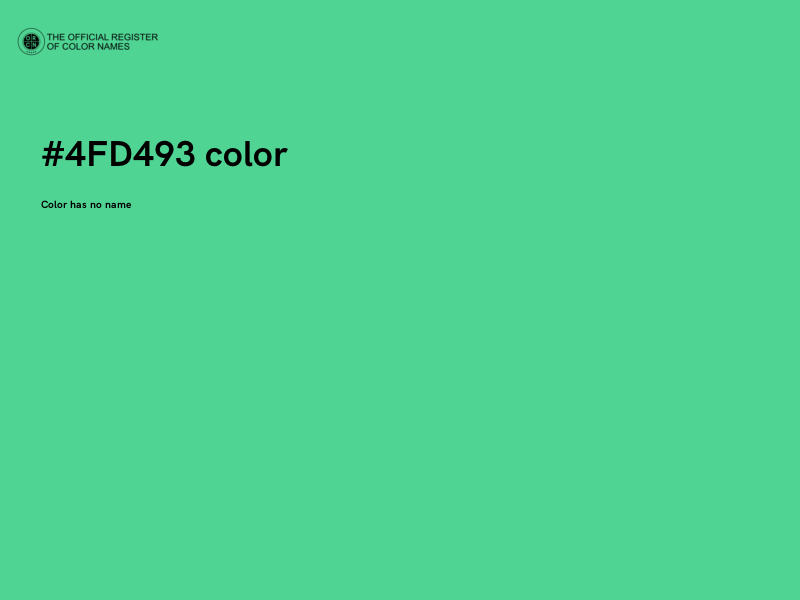 #4FD493 color image
