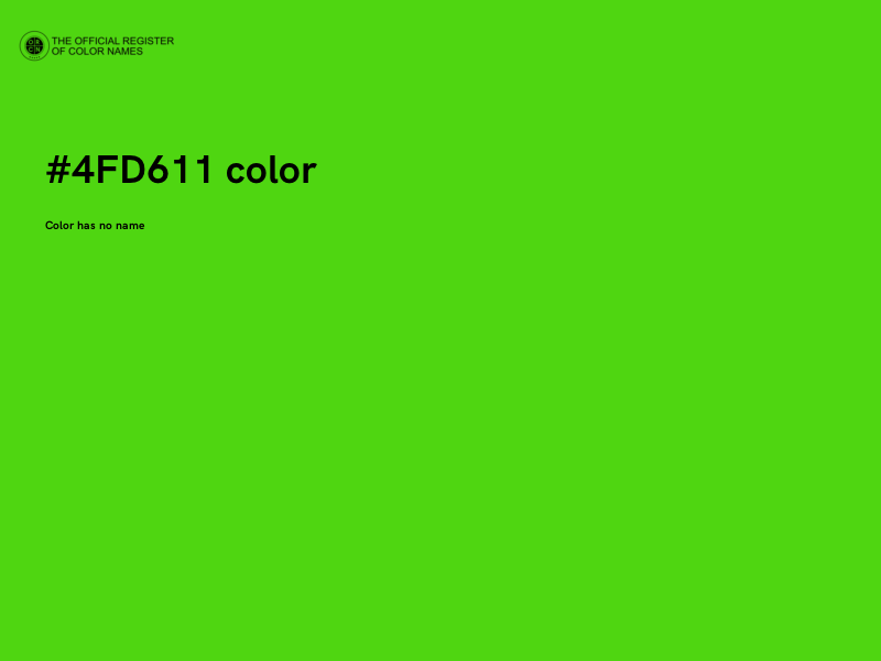 #4FD611 color image