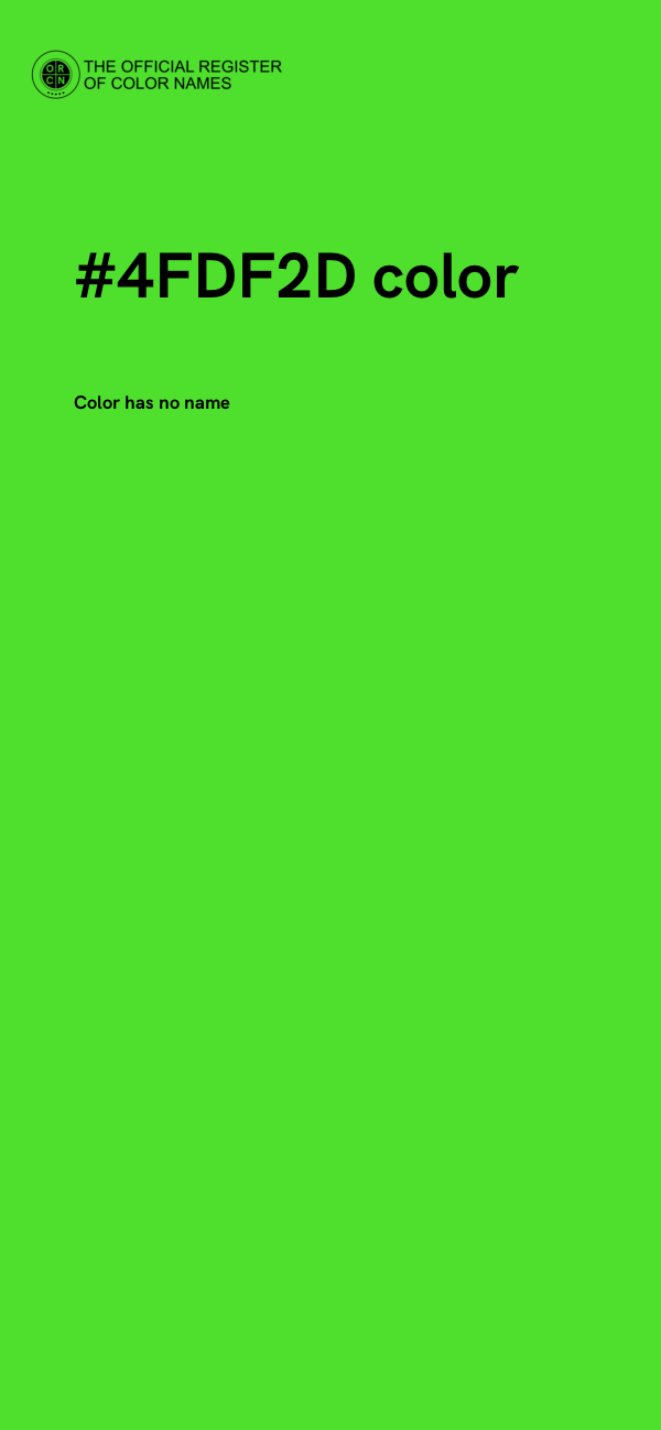 #4FDF2D color image