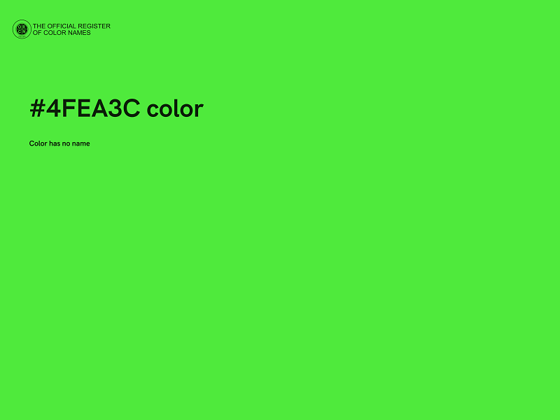 #4FEA3C color image