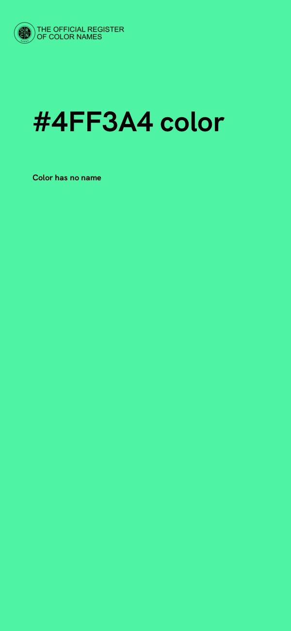 #4FF3A4 color image