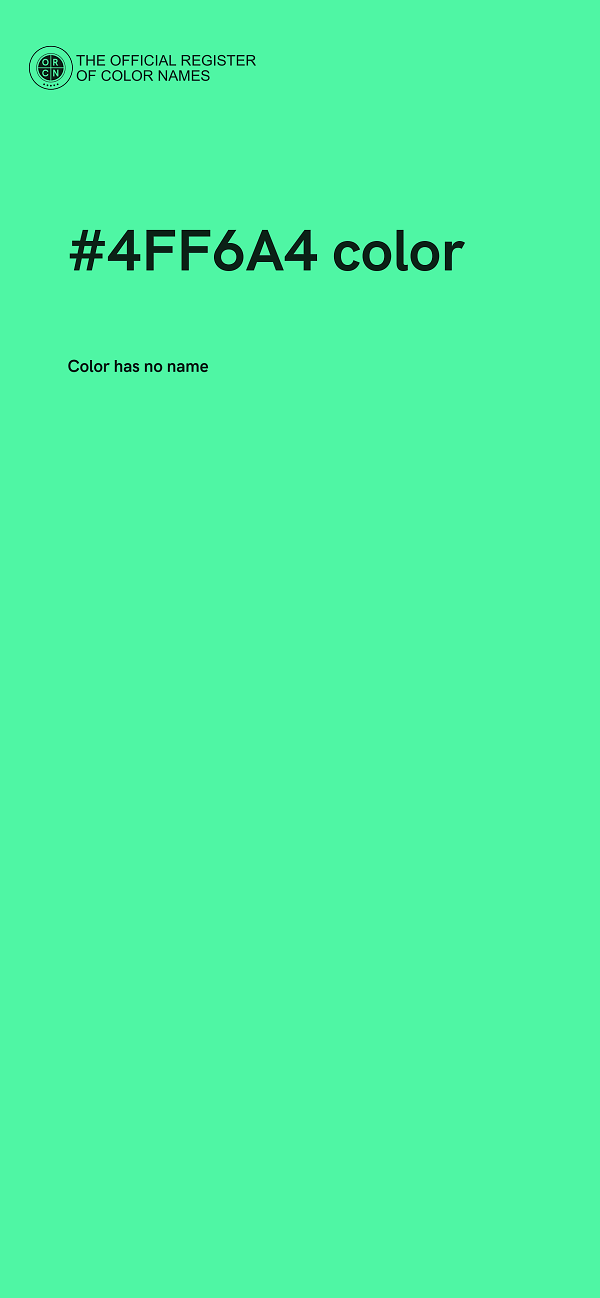 #4FF6A4 color image