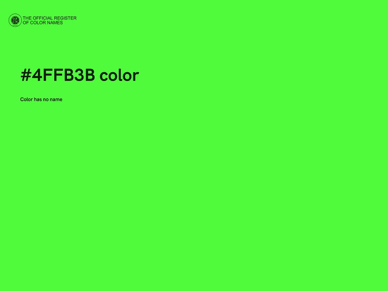 #4FFB3B color image