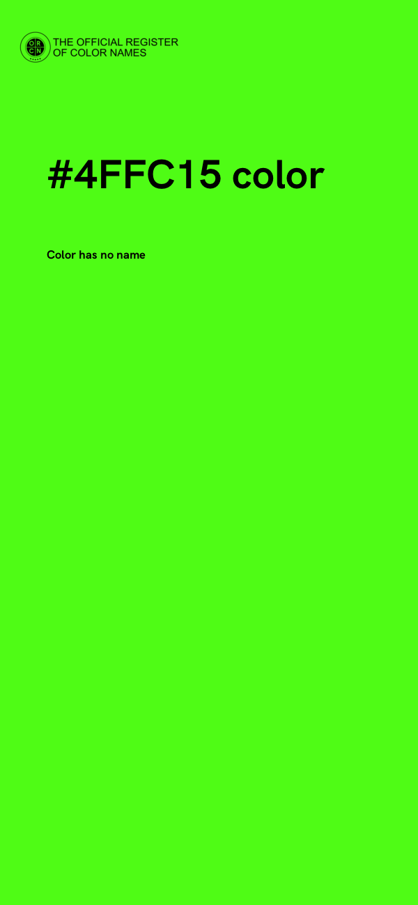 #4FFC15 color image