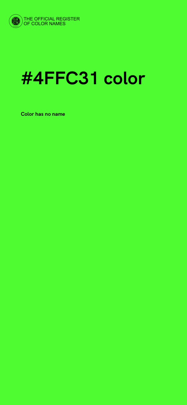 #4FFC31 color image