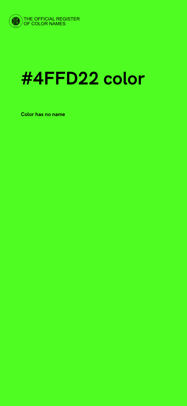 #4FFD22 color image