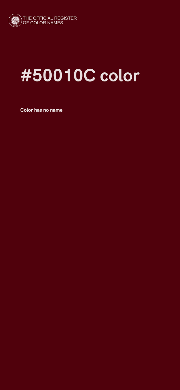 #50010C color image