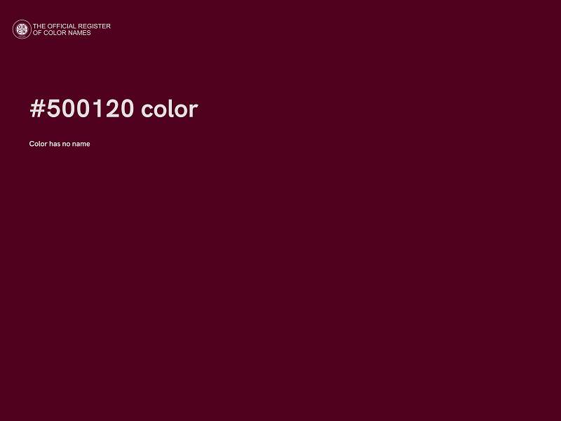 #500120 color image