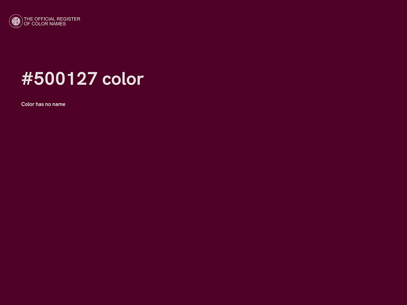 #500127 color image