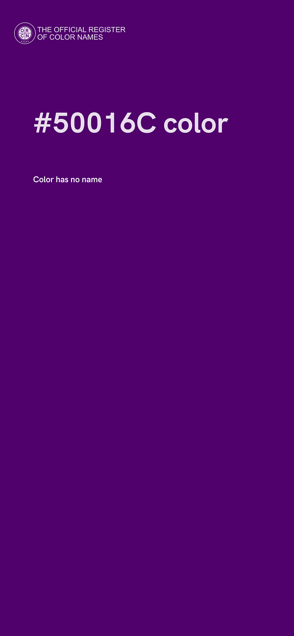 #50016C color image