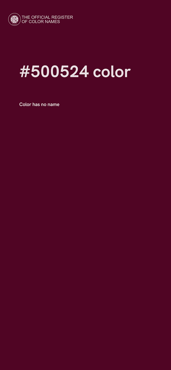 #500524 color image