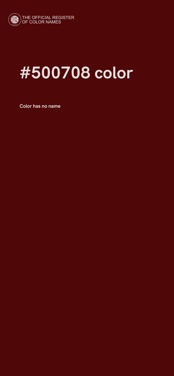 #500708 color image
