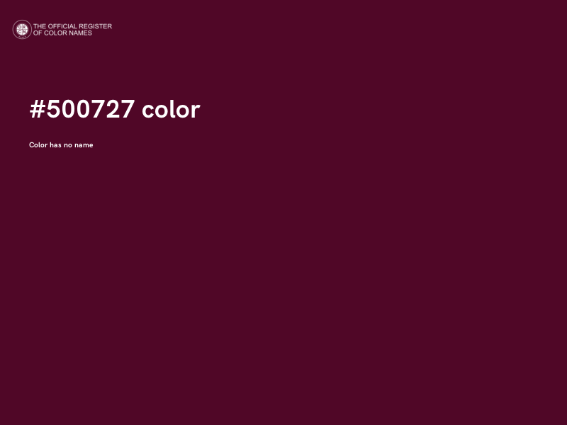 #500727 color image