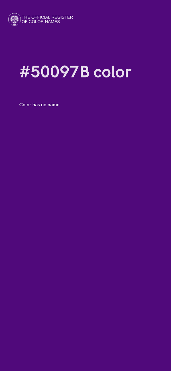 #50097B color image