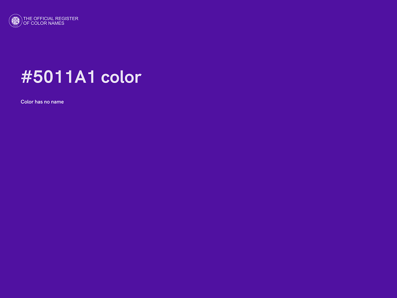 #5011A1 color image