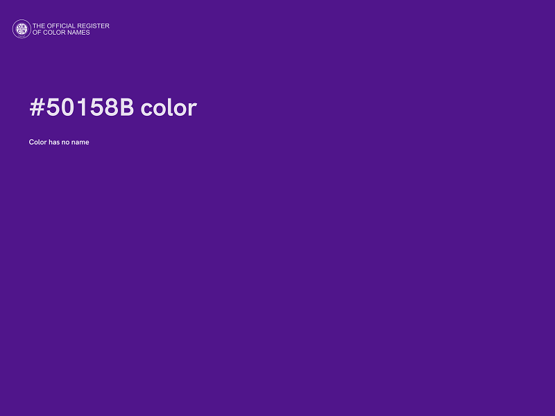 #50158B color image