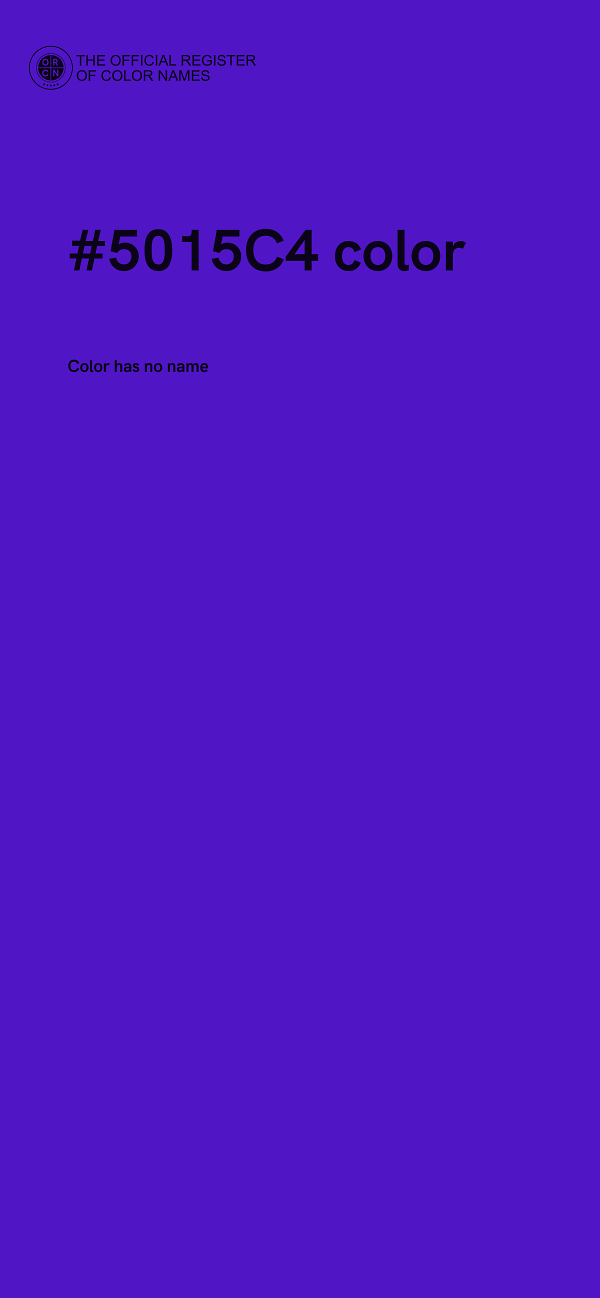 #5015C4 color image