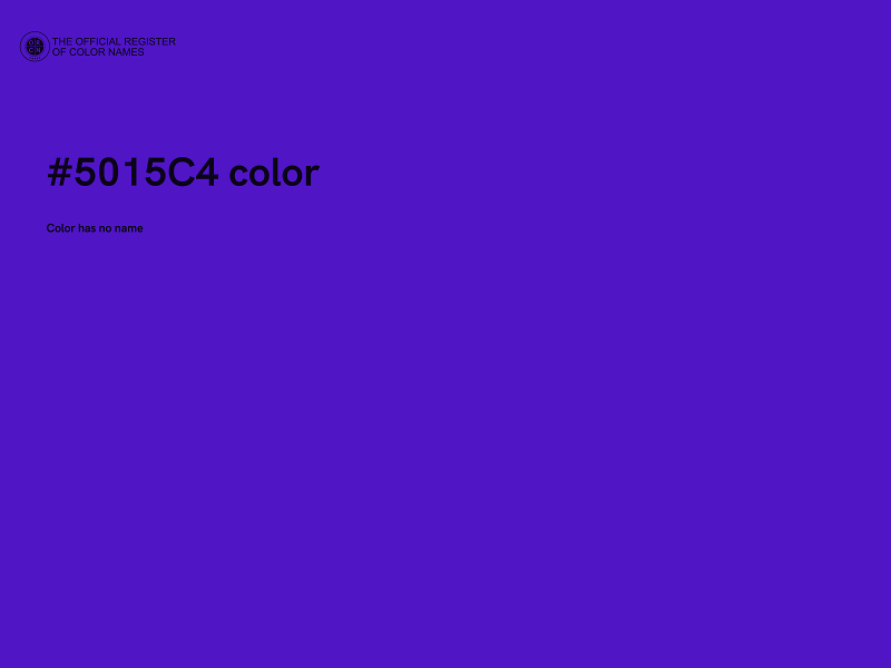 #5015C4 color image