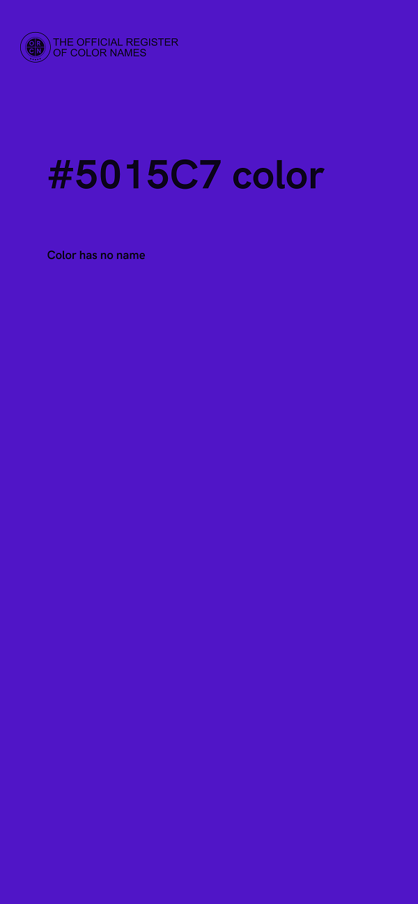 #5015C7 color image