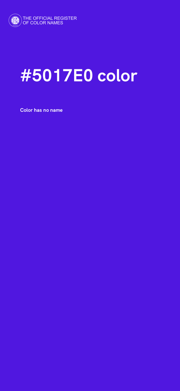 #5017E0 color image