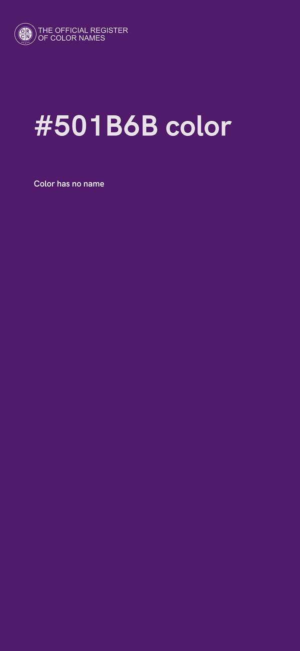 #501B6B color image