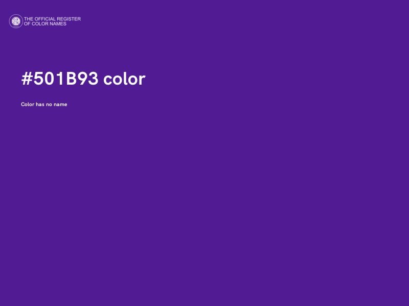 #501B93 color image