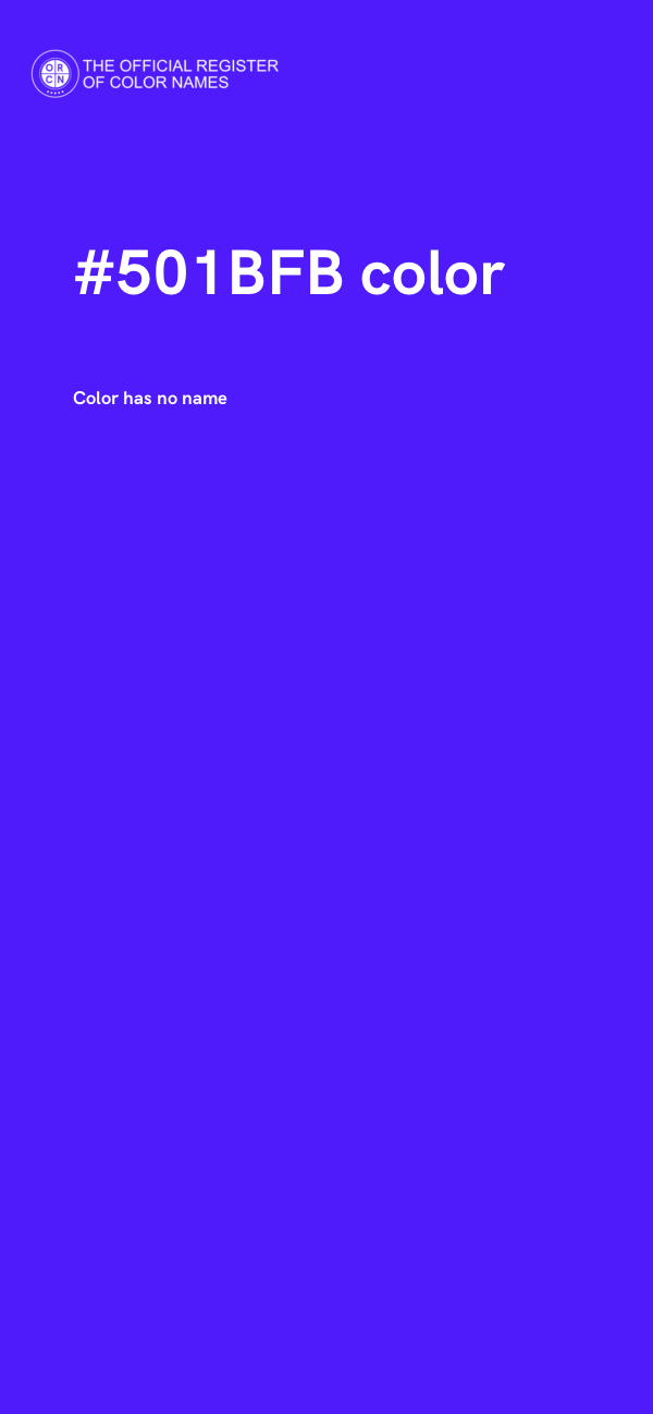 #501BFB color image