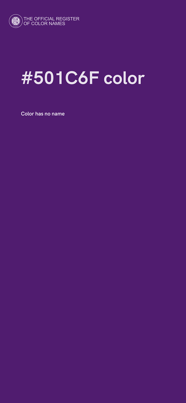 #501C6F color image