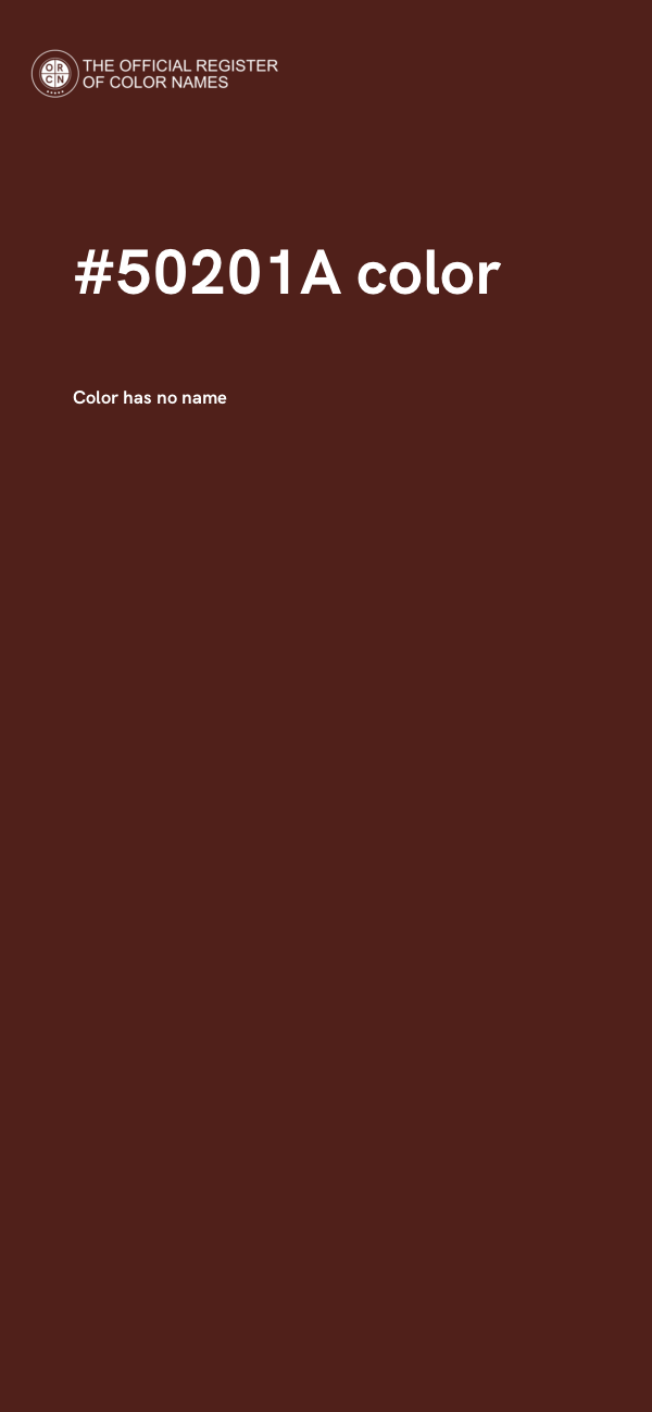 #50201A color image