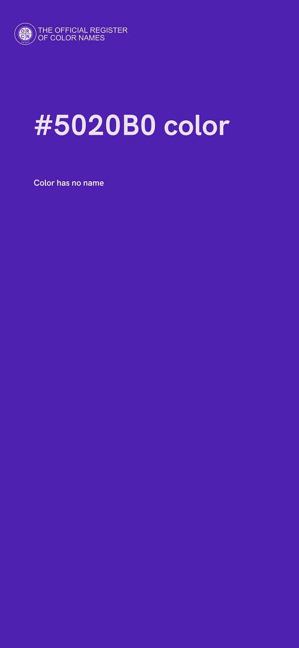 #5020B0 color image