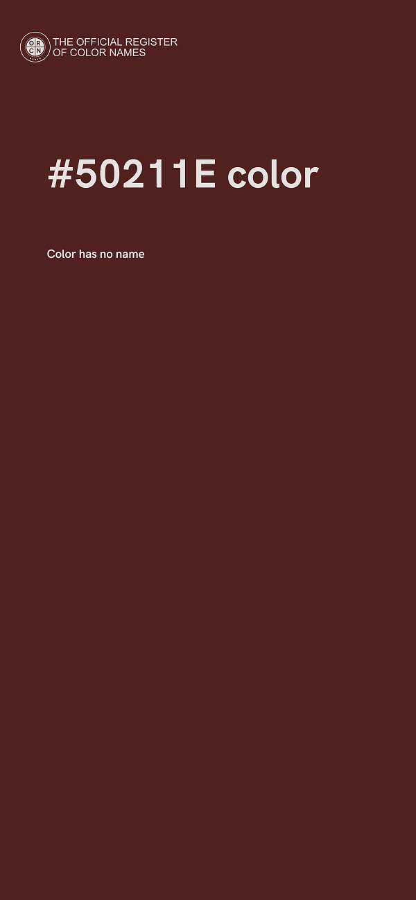 #50211E color image