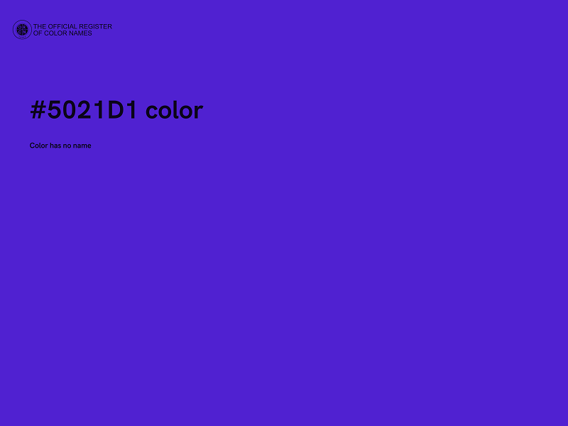 #5021D1 color image